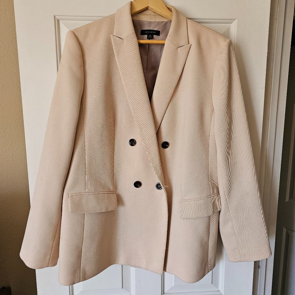 Off White Blazer by Ann Taylor SZ 18